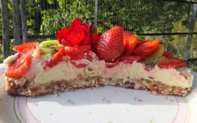 Raw Lime Cake